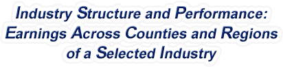 Missouri - Earnings Across Counties and Regions of a Selected Industry